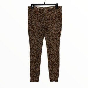 Pilcro and the Letterpress Anthropologie Serif Corduroy Pants 27 Stretch